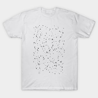 Black & White Ink Spots T-Shirt